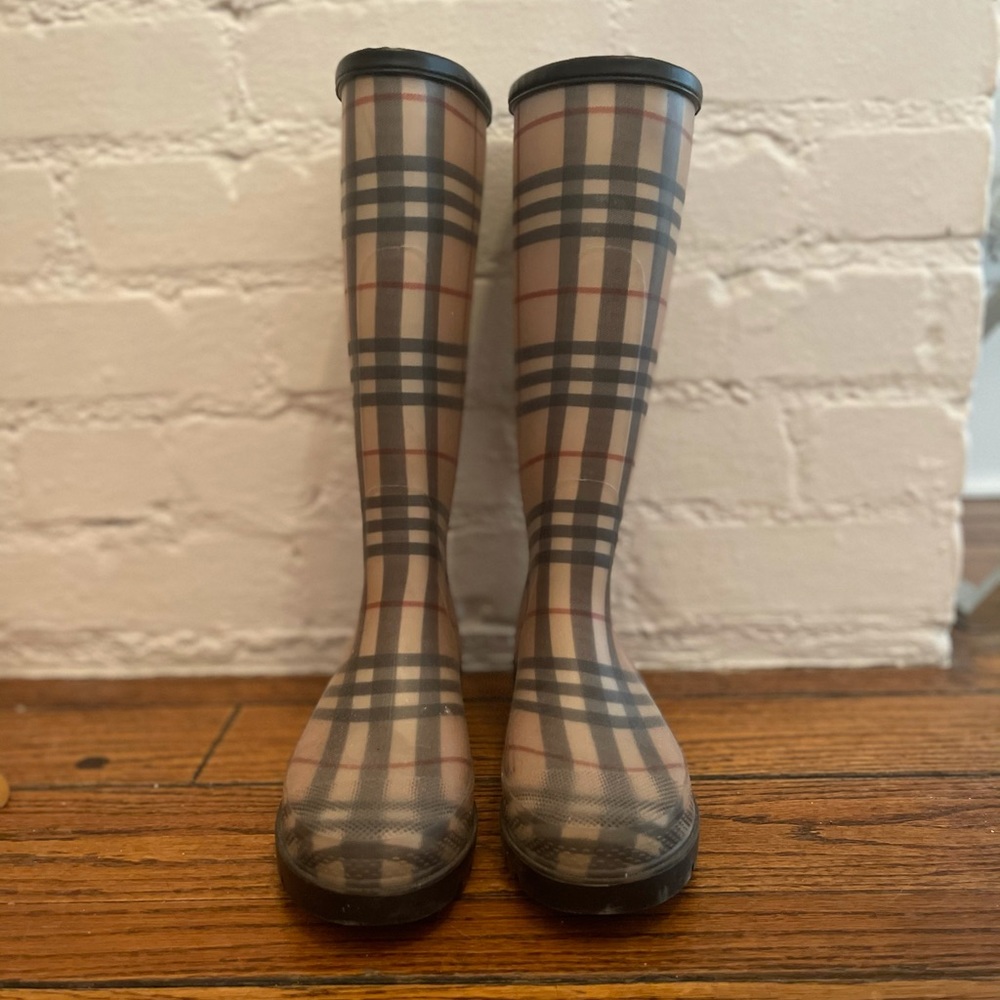 Burberry Classic Check Rain Boot
